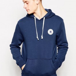 Hoodie With Patch Logo